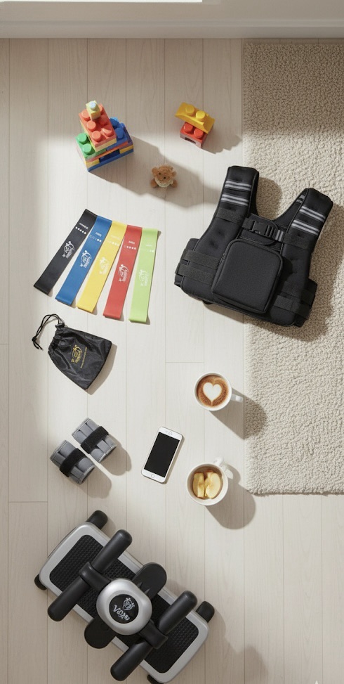 5 Fitness Tools You Can Use While Taking Care of a Toddler