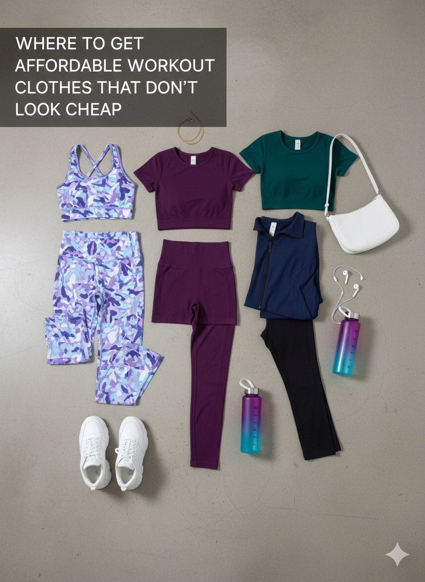 Where to Get Affordable Workout Clothes That Don’t Look Cheap