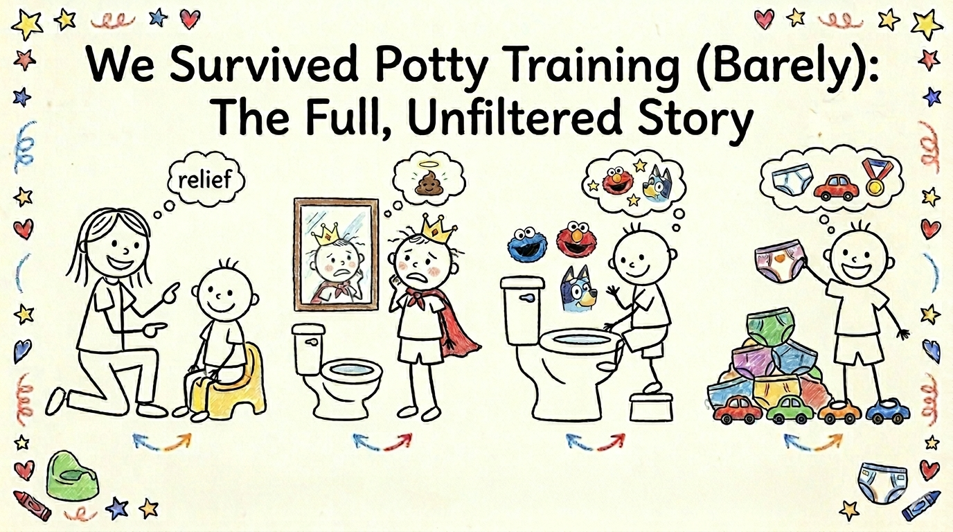 Potty Training Toddler Tips: We Survived (Barely) – Storm’s Mama